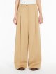 Бежеві брюки WEEKEND MAX MARA широкі: фото 2 - Invogue