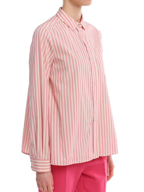 Розовая рубашка WEEKEND MAX MARA: фото 2 - Invogue