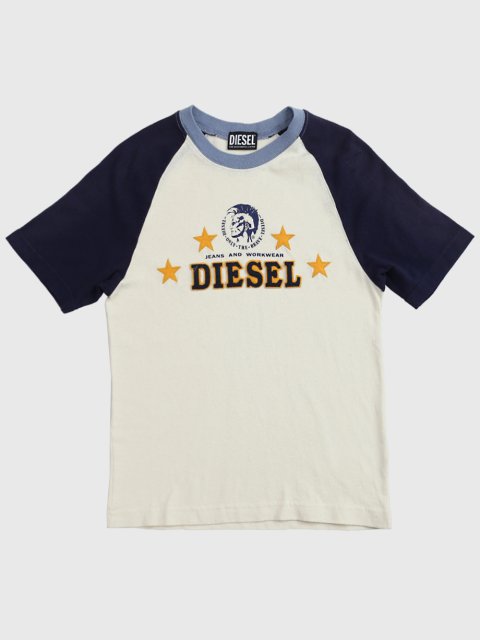 Кремова футболка DIESEL KIDS : фото - Invogue