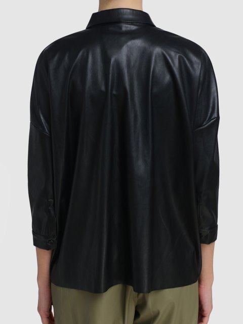 Чёрная рубашка MAX&CO: фото 4 - Invogue