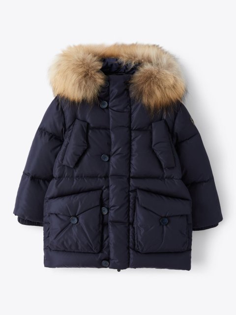 Синє пальто IL GUFO : фото - Invogue