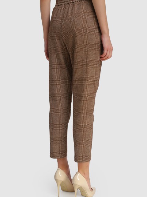 Коричневые брюки MARELLA: фото 4 - Invogue