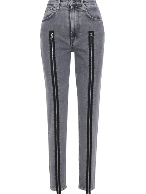 Серые джинсы HELMUT LANG: фото - Invogue