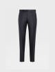 Темно-сині брюки Zegna з оригинальної вовни Trofeo™: фото - Invogue