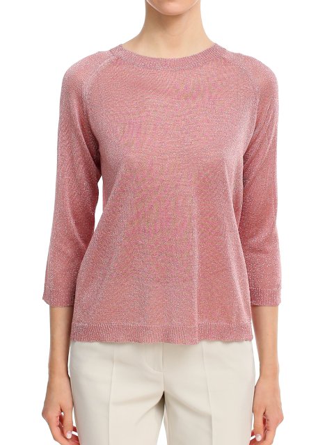 Розовый свитер WEEKEND MAX MARA: фото 2 - Invogue