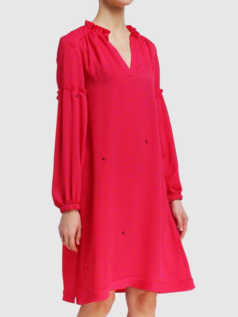 Рожева сукня MARC CAIN : фото 3 - Invogue