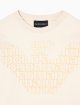 Кремовий джемпер EMPORIO ARMANI KIDS з бавовни: фото 1 - Invogue