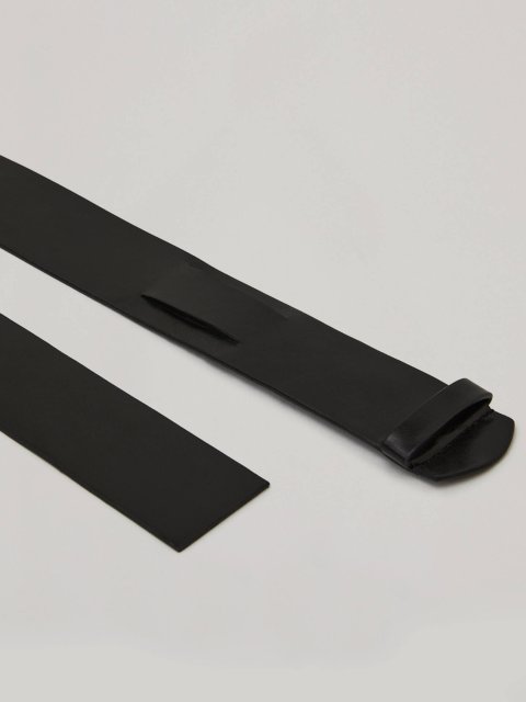 Чёрный ремень PERSONA: фото 1 - Invogue