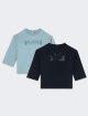Разноцветные джемперы EMPORIO ARMANI KIDS из хлопка: фото - Invogue