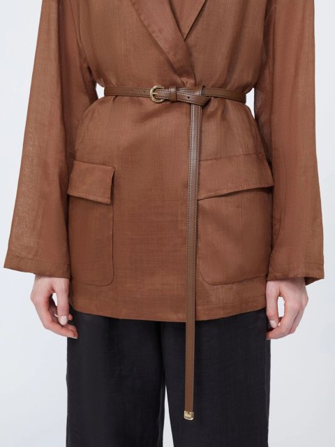 Коричневий жакет Max Mara: фото 5 - Invogue