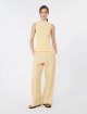 Жовтий в’язаний топ WEEKEND MAX MARA з суміші віскози: фото 1 - Invogue