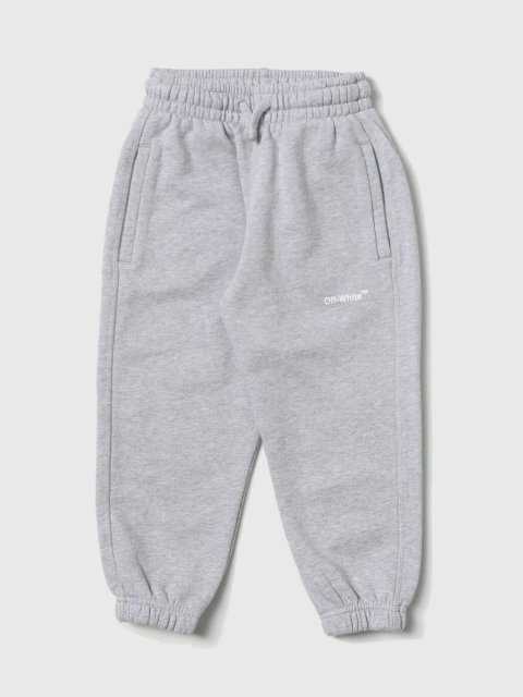 Серые брюки спорт OFF-WHITE KIDS: фото - Invogue