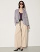 Фиолетовый топ Max&Co из сатина: фото 1 - Invogue