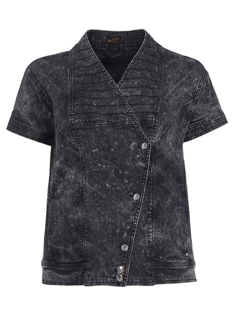 Серая куртка MARINA RINALDI: фото 2 - Invogue