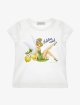 Біла футболка Tinkerbell Monnalisa: фото - Invogue