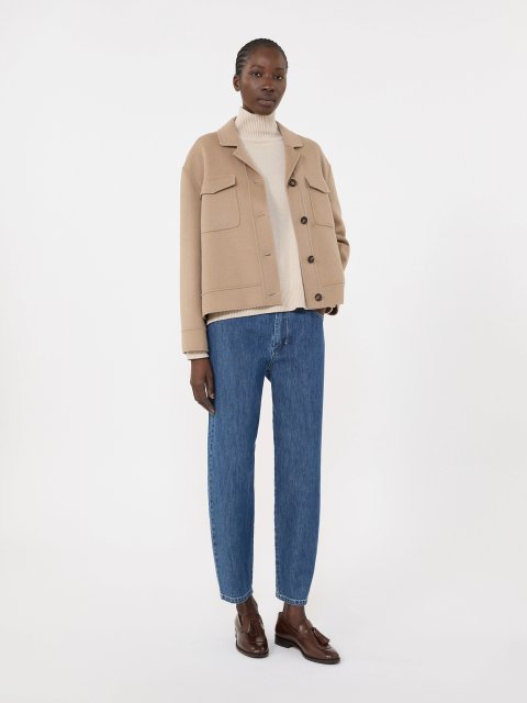 Бежевий светр MAX MARA з вовни та кашеміру: фото 1 - Invogue