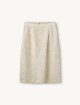 Кремовая юбка The Garment миди: фото - Invogue