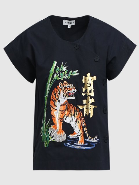 Чорна сорочка KENZO : фото - Invogue