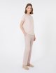 Пудрова футболка WEEKEND MAX MARA з органічної бавовни: фото 1 - Invogue