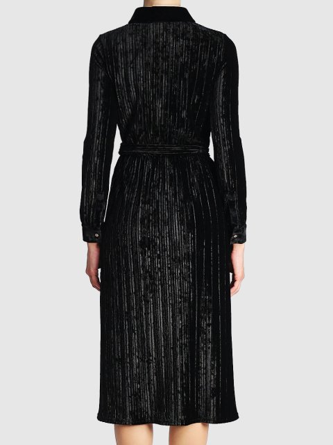 Чёрное платье MAX&CO: фото 4 - Invogue