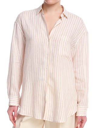 Розовая рубашка WEEKEND MAX MARA: фото 3 - Invogue