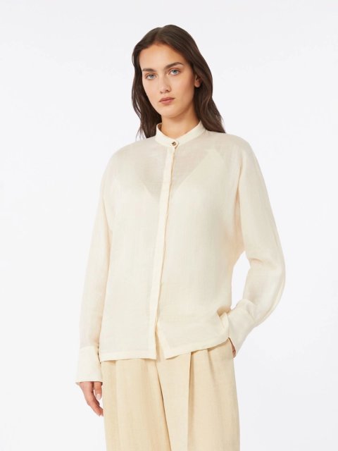Бежева сорочка Max Mara: фото 2 - Invogue