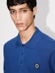 Синє поло Kenzo з бавовни з вишивкою: фото 4 - Invogue
