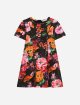 Чорна сукня Dolce&Gabbana з квітковим принтом: фото - Invogue
