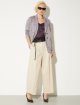 Кремовые брюки Max&Co из льна и хлопка: фото 1 - Invogue