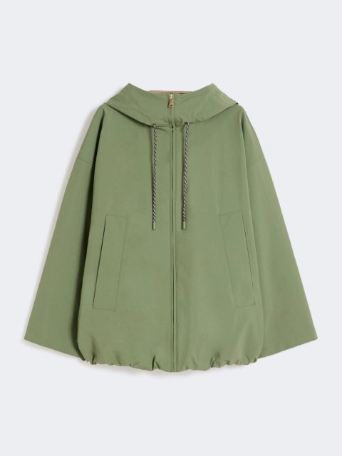 Оливкова вітровка WEEKEND MAX MARA вільного крою: фото - Invogue