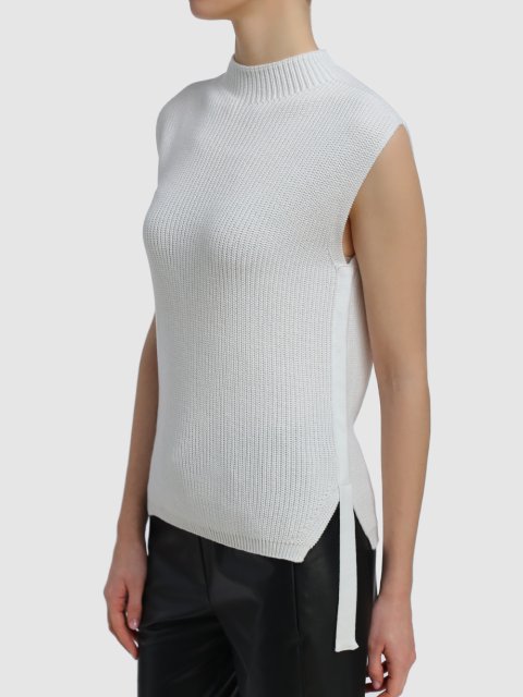 Молочный топ MARC CAIN: фото 4 - Invogue