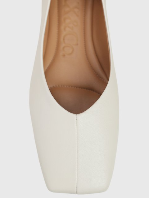 Молочные балетки MAX&CO: фото 4 - Invogue