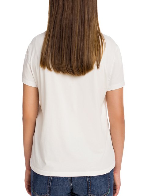 Белая футболка KENZO: фото 6 - Invogue