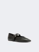 Чёрные туфли Weekend Max Mara из кожи: фото 1 - Invogue