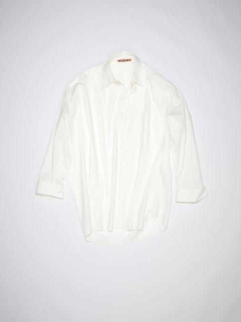 Біла сорочка ACNE STUDIOS : фото - Invogue