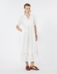 Біла сукня з вишивкою Weekend Max Mara з бавовни: фото 2 - Invogue