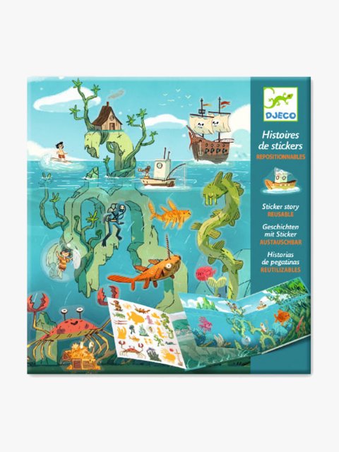 Набір з наклейками Пригоди в морі Благодійність Daniel (58400): фото - Invogue