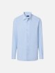 Синя сорочка Zegna з льону: фото - Invogue