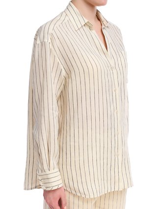 Чёрная рубашка WEEKEND MAX MARA: фото 5 - Invogue