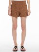 Коричневі шорти Max Mara з вишивкою: фото 1 - Invogue