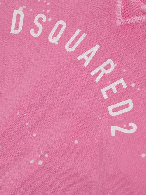 Рожеві кофта, штани DSQUARED KID : фото 2 - Invogue