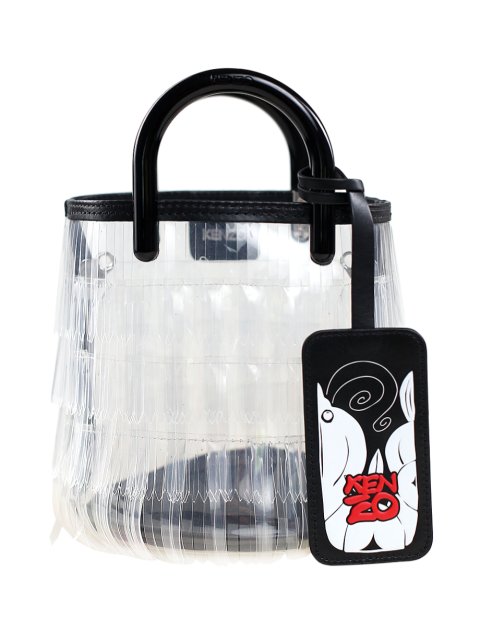 Серебристая сумка KENZO: фото - Invogue