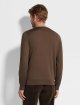Коричневий светр ZEGNA з кашеміру та шовку: фото 2 - Invogue