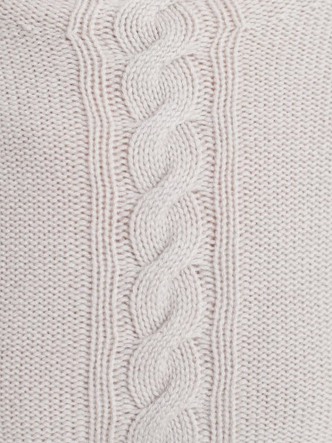 Молочный свитер MAX MARA: фото 4 - Invogue