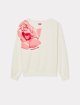 Білий світшот KENZO: фото - Invogue