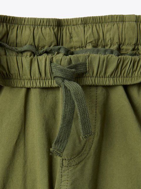 Зелені штани IL GUFO карго: фото 2 - Invogue