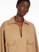 Світло-коричнева блуза Max Mara вільного крою: фото 3 - Invogue