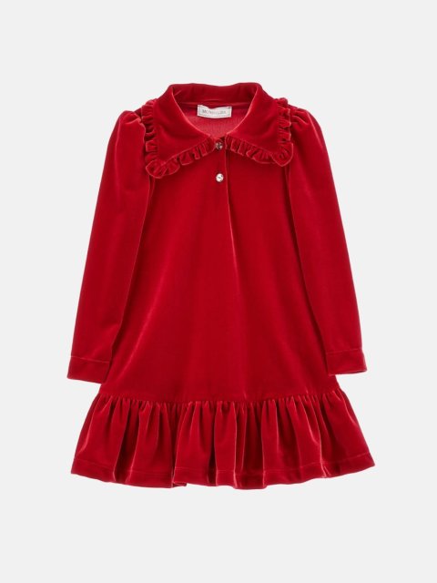 Червона сукня MONNALISA з заниженою талією: фото - Invogue