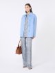 Блакитний жакет MAX MARA з вовни, кашеміру та шовку: фото 1 - Invogue