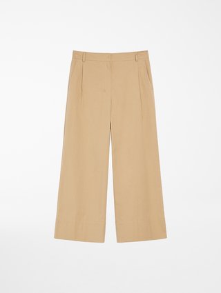 Бежеві брюки MAX MARA : фото - Invogue